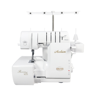 原装进口babylock BLES4锁边机家用气动穿线自动调节张力WAVE线迹