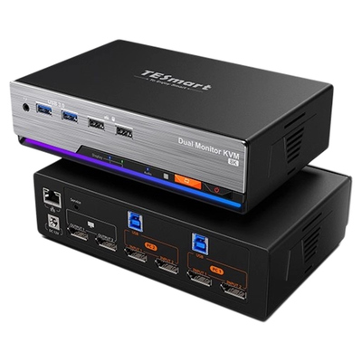 TESmart碲视2进2出KVM切换器