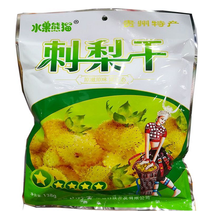 酸甜好滋味水果熊猫刺梨干138克