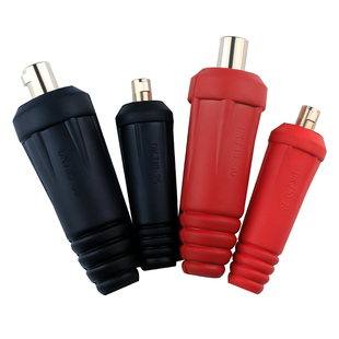 电焊机快速接头配件大全全铜焊把线接线端子公母电缆专用插头插座