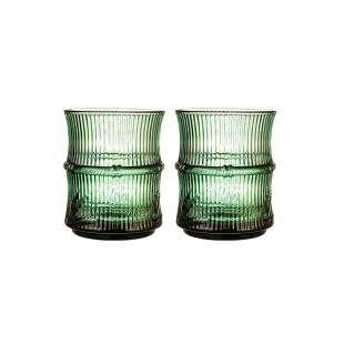 JOJO'S L. PD.Medium.杯具竹节杯玻璃杯啤酒杯果汁可叠放 | 中颖