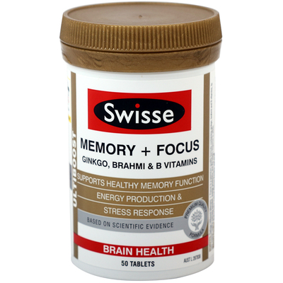 swisse记忆力片学生专注力