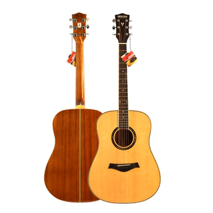 VEAZEN费森VZ200单板民谣木吉他男女初学者面单学生入门电箱吉他