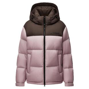 坦博尔25新款连帽羽绒服男女同款户外运动面包服90鸭绒保暖外套