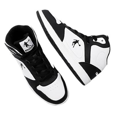 乔丹男鞋秋冬季2025新款空军一号休闲运动鞋子男款黑白高帮板鞋