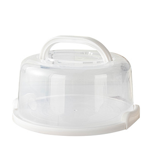 蛋糕盒重复使用包装盒子可6寸8六八生日底托保鲜手提打烘焙透明盘