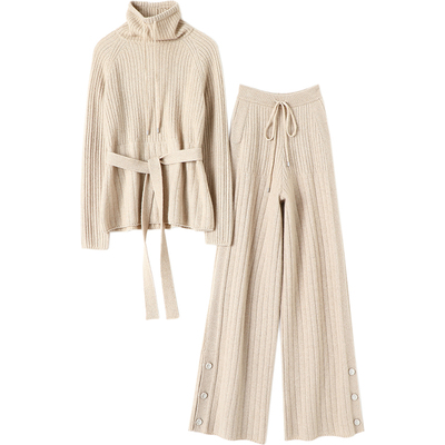 启超高端100%纯山羊绒衫