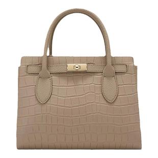 稻草人真皮包包女2025新款时尚手提包杀手包女休闲单肩斜挎包正品