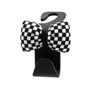 车载挂钩座椅背多功能隐形蝴蝶结车内车用后排汽车内饰用品小挂勾