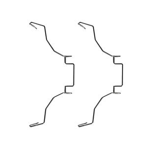 利民散热器12cm原装配件卡扣铁丝挂钩机箱风扇扣具固定双风扇