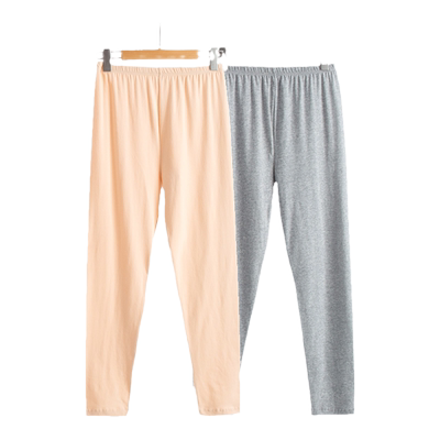 秋裤男士薄款打底秋衣女单件上衣