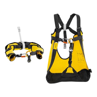 PETZL攀索 THALES 带肩带的舒适安全背带和疏散三角安全带