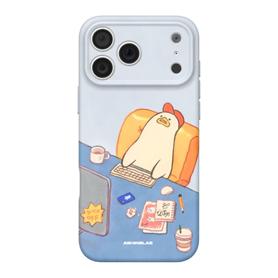 好想休息鸭 适用iPhone17ProMax苹果16华为mate70p精孔磨砂软壳小米15p小众不撞壳14全包P40趣味可爱防摔12