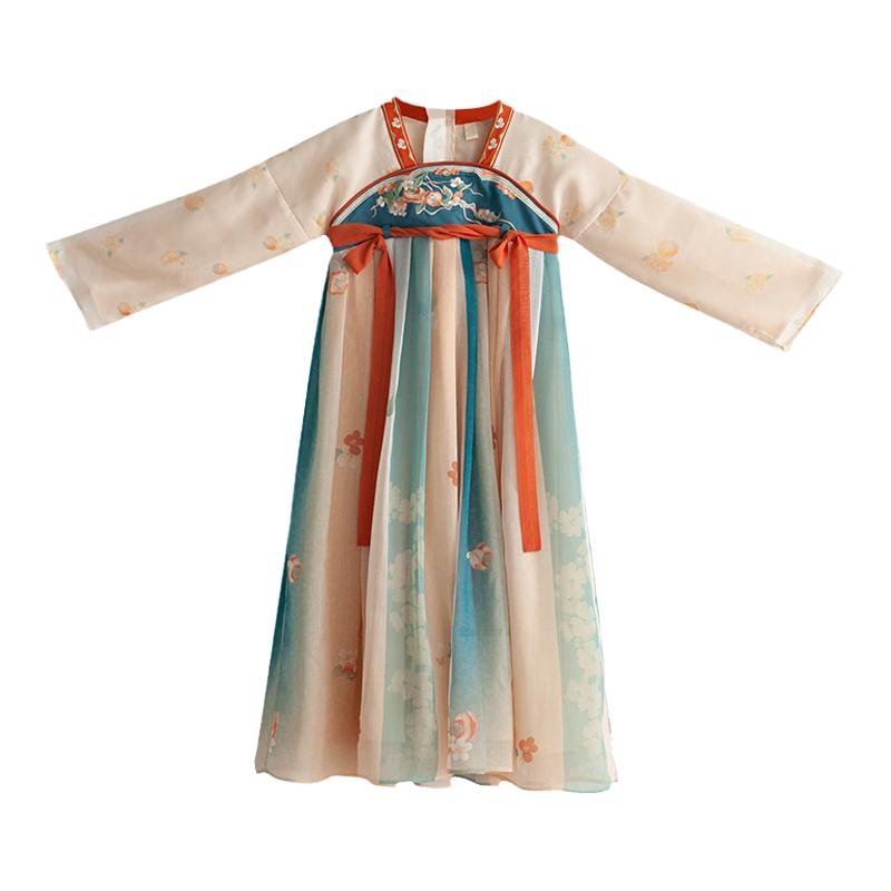 2025年春季新品女童连衣裙汉服