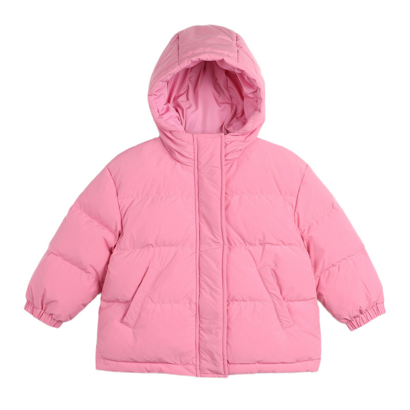 小O爸婴童女宝连帽羽绒服保暖