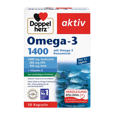 双心深海鱼油1400mg软胶囊30粒