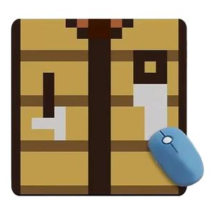 我的世界鼠标垫小号自由建造方形高颜值鼠标垫几何办公桌垫便捷