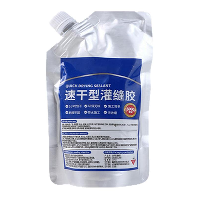 防水灌缝胶补漏快干自流平墙裂缝防水堵漏水泥地面裂缝填充补缝剂