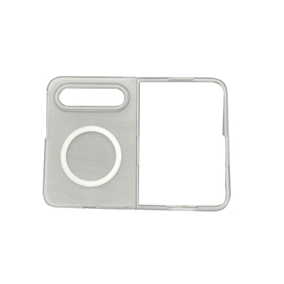 适用小米18Fold手机壳肤感透白