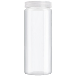 密封罐食品级带盖透明罐子圆形pet空瓶子蜂蜜饼干加厚包装塑料瓶