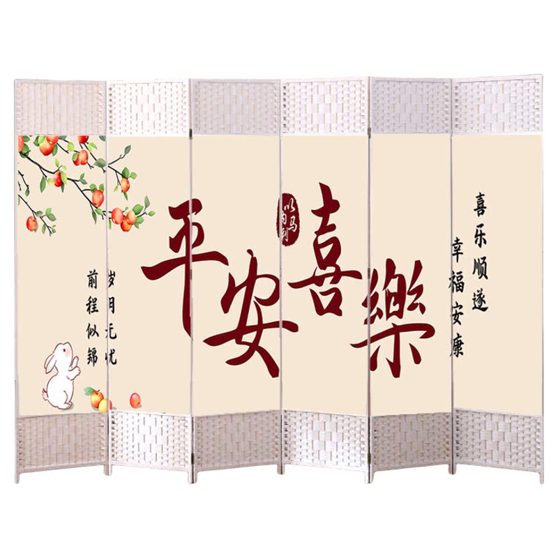 新式简易屏风隔断客厅卧室可折叠移动办公室家用遮挡墙简约装饰墙