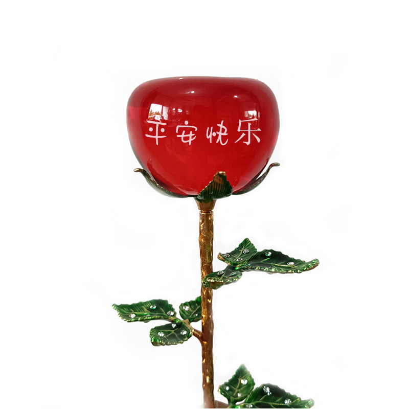 创意仿真苹果客厅平安摆件送礼物