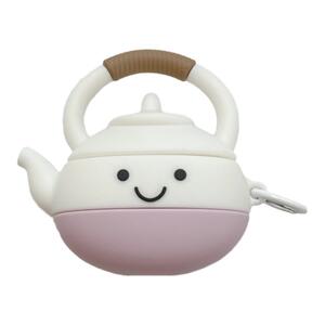 可爱立体Jelly茶壶适用苹果新4代airpods蓝牙无线耳机保护套airpods1/2/3硅胶软壳airpodspro三代女新款小众