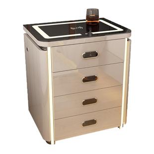 【人脸识别】2026新品61cm虎牌保险柜床头柜一体柜家用保险箱音响无线充电床头柜指纹密码防盗保险柜WIFI智控