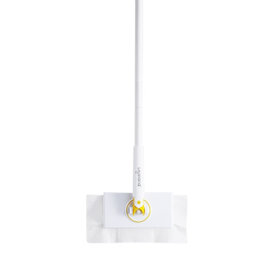 乐乐桉懒人自动夹布拖洗脸巾一拖净家用拖把