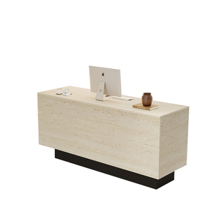 现代服装店收银台中古风女装店铺小吧台美容院公司前台简约接待台