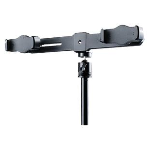 直播双机位手机夹多机位拓展夹1/4螺丝三脚架多功能云台配件360度俯拍仰拍四分之一接口户外自拍平板夹支撑夹