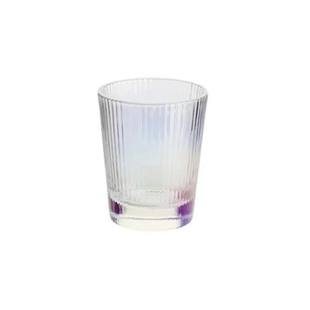 简约ins日式轻奢牙杯透明玻璃漱口杯复古水杯小众情侣洗漱杯套装