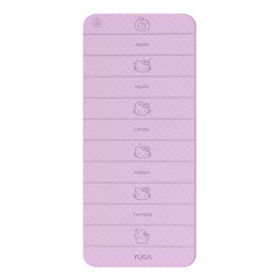 女士健身家用折叠瑜伽垫健身运动