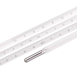 水银温度计工业高精度实验室玻璃棒式温度表高温精密家用测室温仪