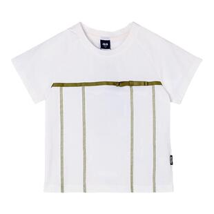 JOJO童装夏季新款女童短袖T恤中大童宽松洋气个性百搭短款上衣潮T