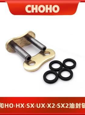 征和油封链条428/520/525/530HO/HX/SX2/UX MX 卡簧打孔链扣接头