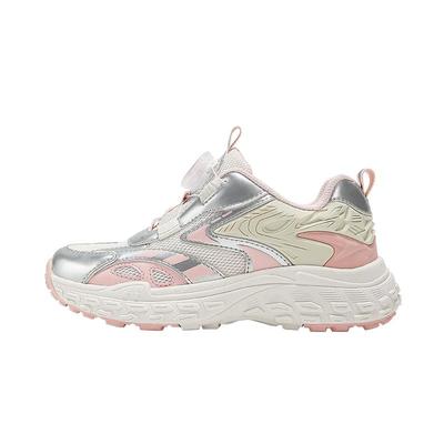 泰兰尼斯kids春秋款中大童休闲运动鞋女童甜美跑步鞋儿童休闲鞋