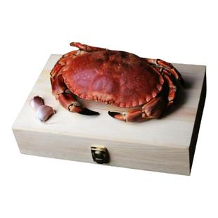 面包蟹鲜活特大螃蟹鲜活深水蟹珍宝蟹熟冻肉蟹英国爱尔兰母蟹膏蟹