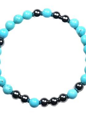 pohier宝喜儿绿松石赫兹手链