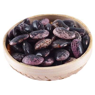 25年新货大肾豆1斤装大黑花芸豆