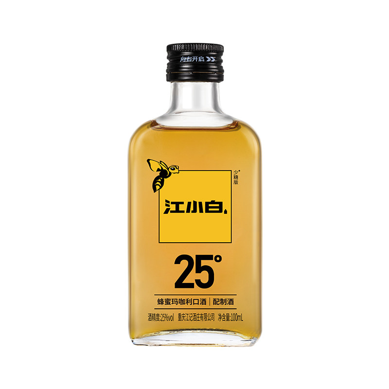 江小白蜂蜜玛咖利口酒配制酒25度伏特加金酒基酒风味酒低度酒果酒