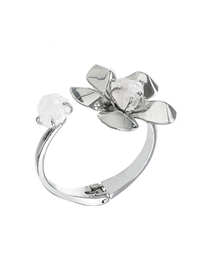 sumiyaki冰种水晶花手镯