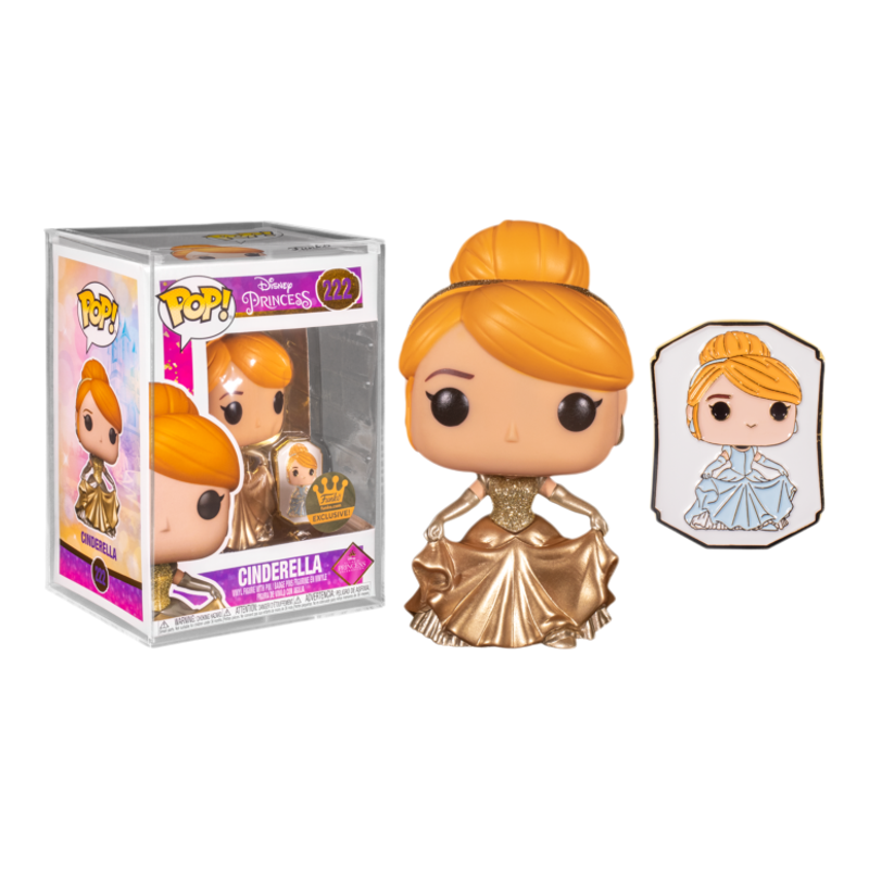 Funko POP迪士尼公主Disney Princess周边灰姑娘贝儿梅莉达手办