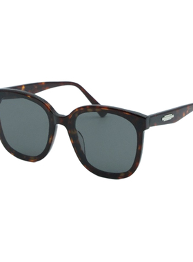 时尚玳瑁色方形大框太阳镜女款