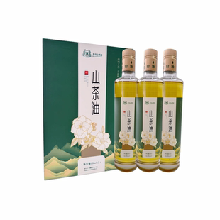 山茶油野生茶籽油食用油大别山河南信阳新县特产茶油礼盒装1000ml