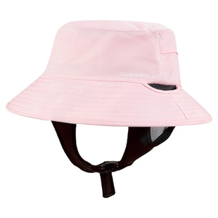 AquaPlay安泊来粉色潜水帽头套发带防晒遮阳帽户外运动帽脸基尼