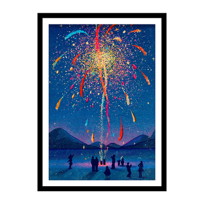 长日烟火拼图500片益智玩具