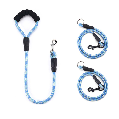 狗狗牵引绳一拖二小中型犬遛狗绳