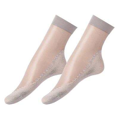 丝袜女短款春秋薄款棉底水晶丝袜