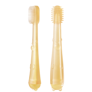 宝宝牙刷婴儿幼儿口腔清洁器新生0到1一岁硅胶洗舌苔乳牙刷牙神器